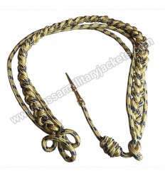 New Army Aiguillette Red Silver Wire Cord British Military Officer ...