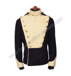 Buy Napoleonic uniforms - Napoleonic British 95th Rifles jacket tunic -  Steampunk Military Uniform leather hussar jacket - Hussar Jackets
