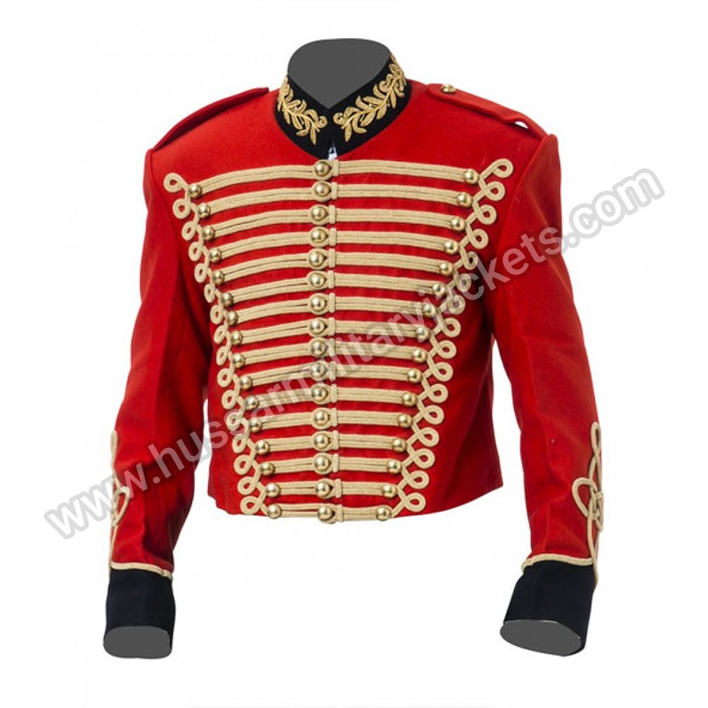 Men Gothic Military Officer Jacket Vintage Army Jacket